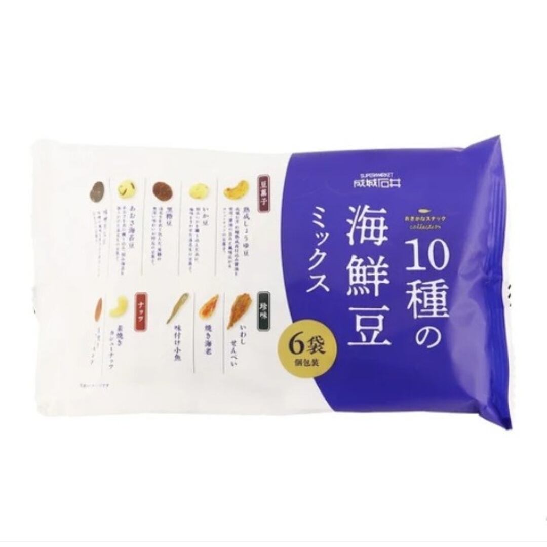 〈成城石井〉10種の海鮮豆ミックス 150g(6袋入)