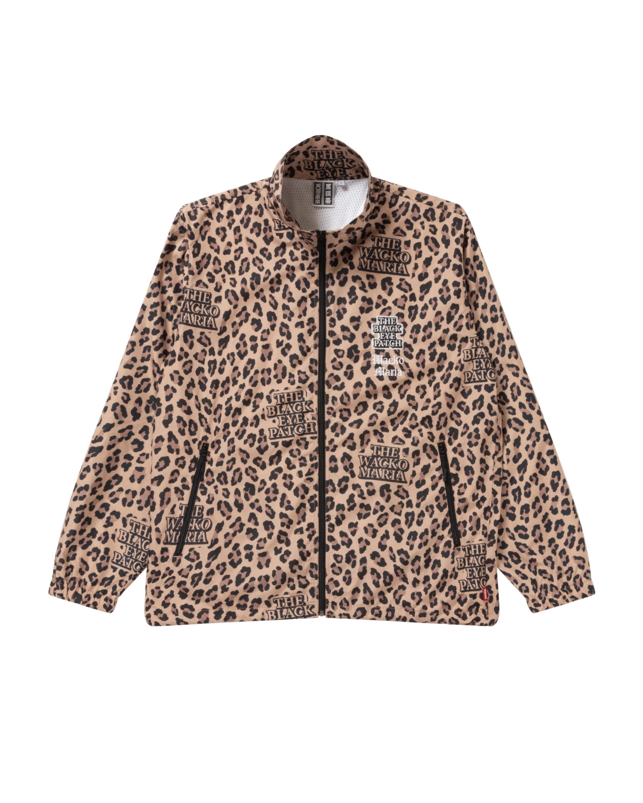 BLACK EYE PATCH × WACKO MARIA / LEOPARD TRACK JACKET ...