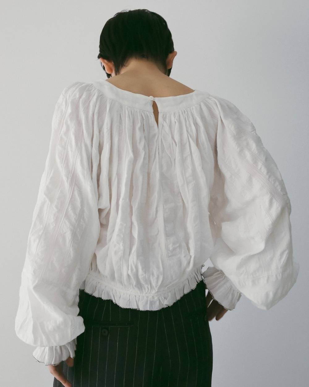anuke 】Gather Volume Blouse | valance 福井｜レディース セレクト