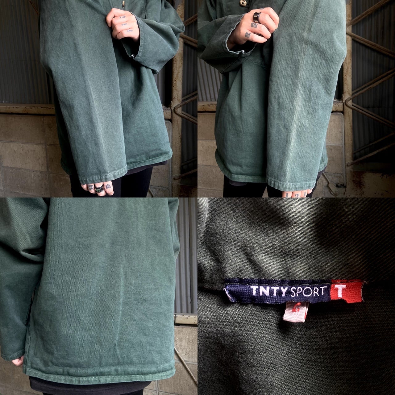 TNTY SPORT フランス製 フィッシャーマンスモック ユーロワーク