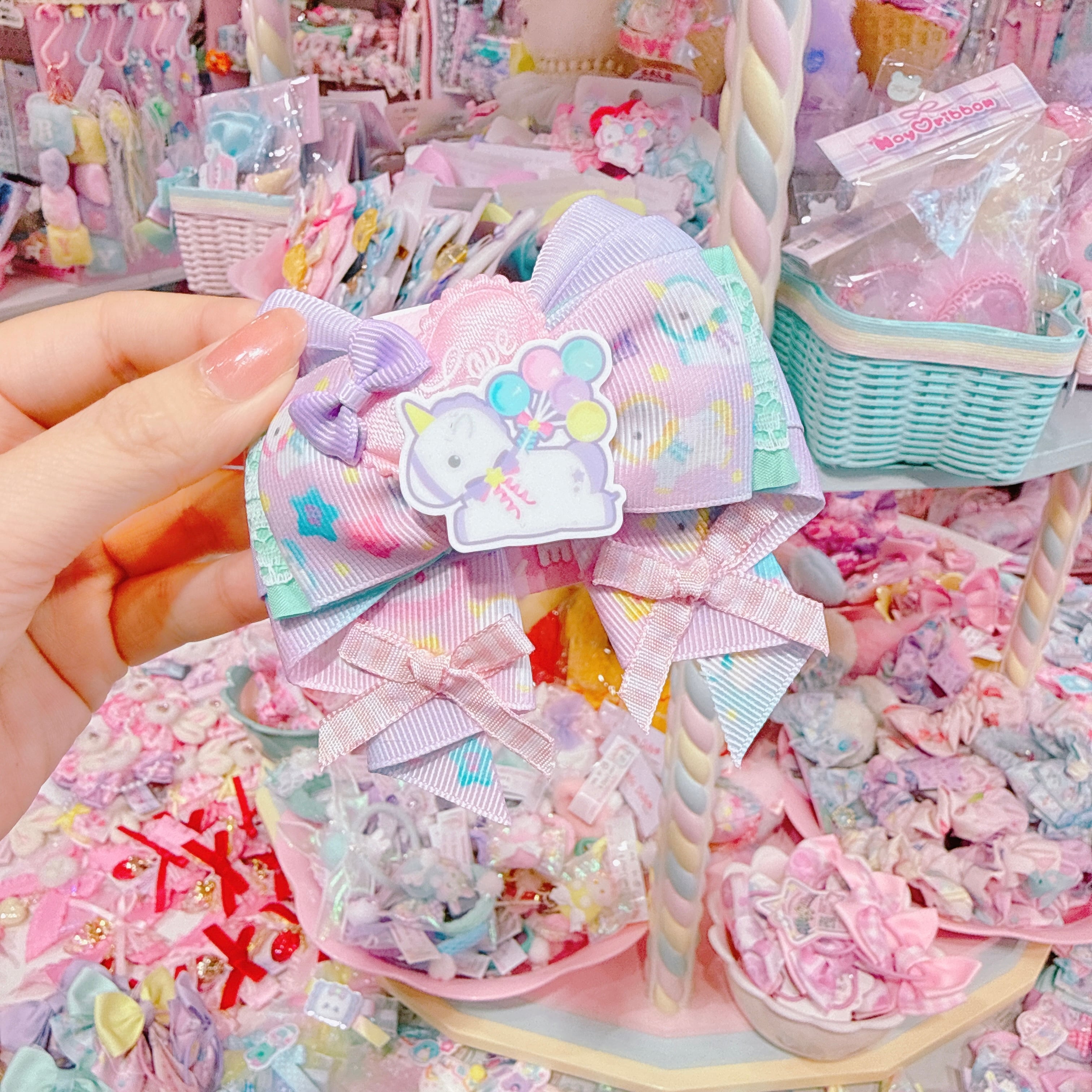 【R38】57-46カノンリボンヘアクリップ