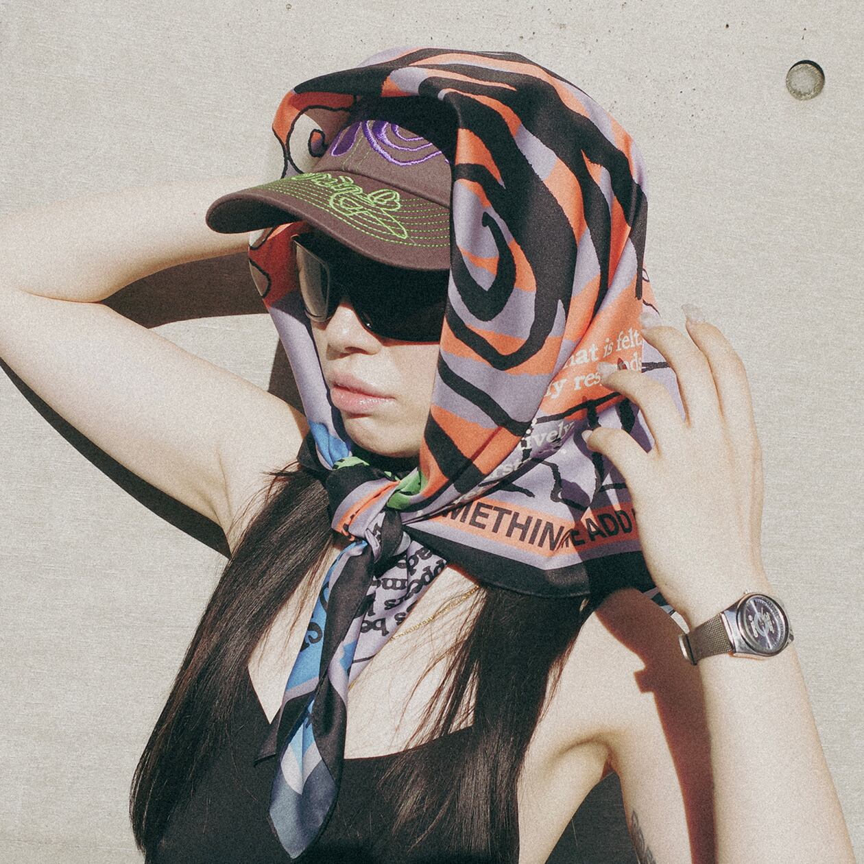  economics experiment scarf スカーフ Scarf【No Meaning】 | HOME ECONOMICS EXPERIMENT
