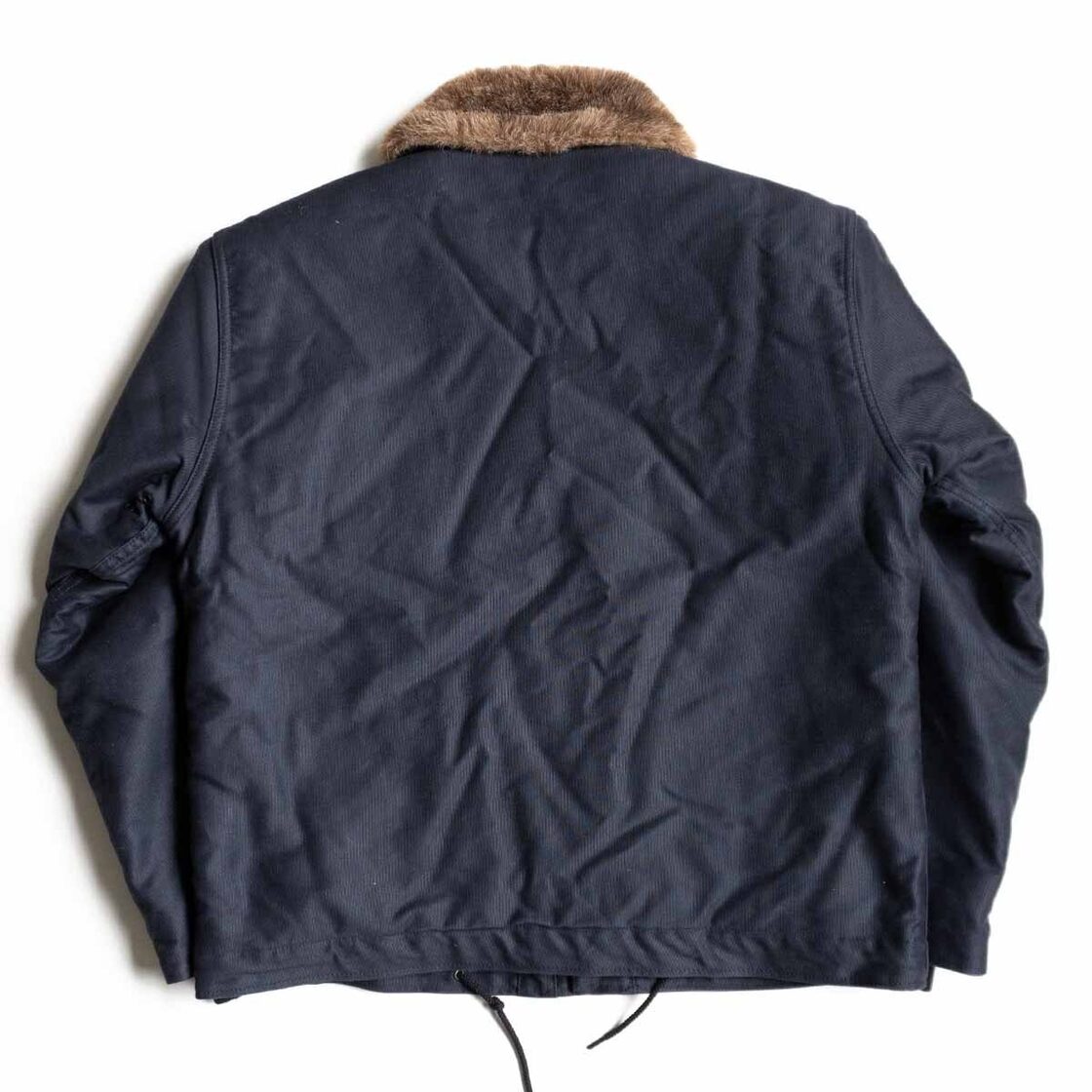 美品】HOUSTON【N-1 デッキジャケット】38 ネイビー ジャケット 