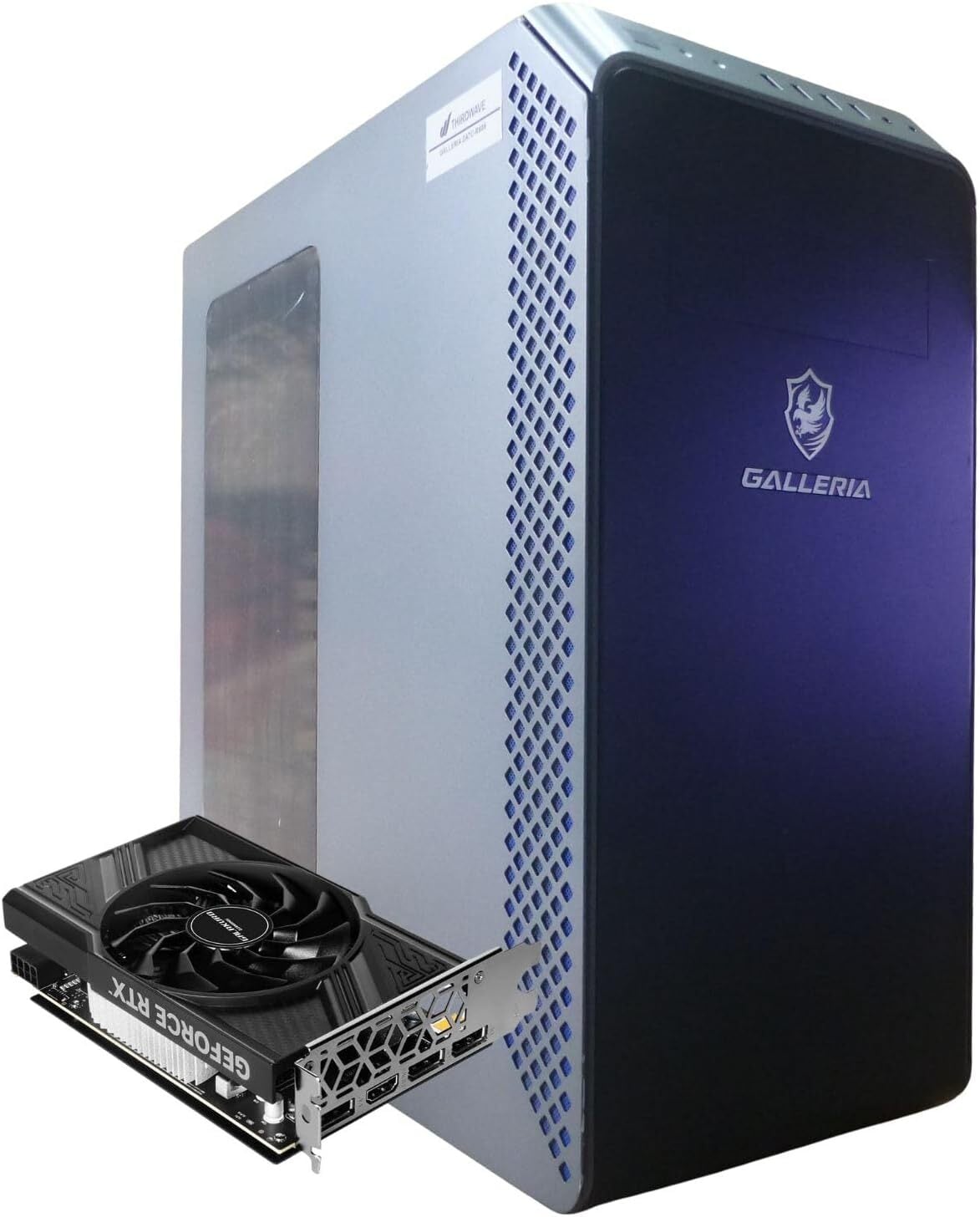WaffleMK ゲーミングPC タワー型 G-Stormシリーズ AMD GeForce 16GB