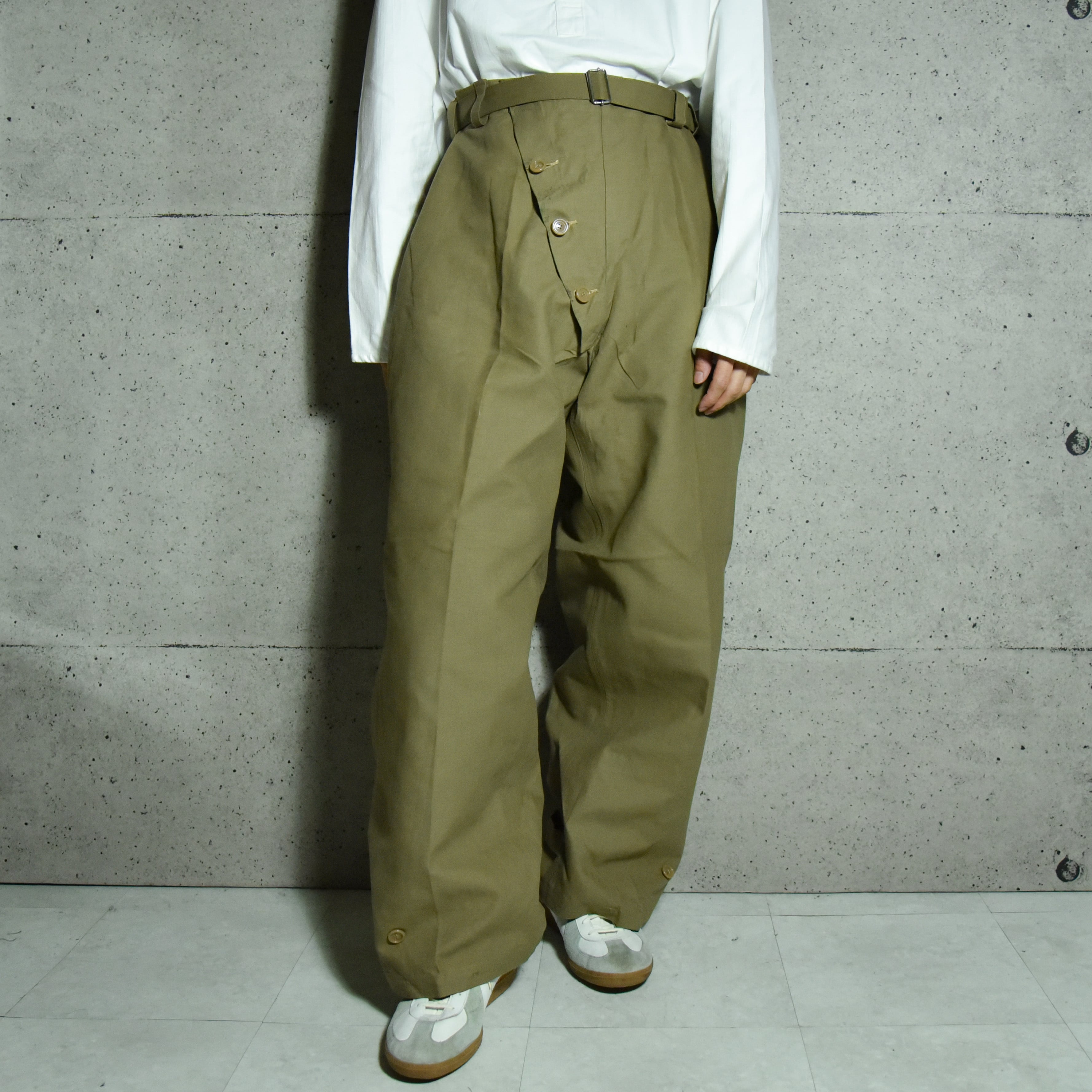 DEAD STOCK】Italian Army Motorcycle Pants イタリア軍 モーター ...