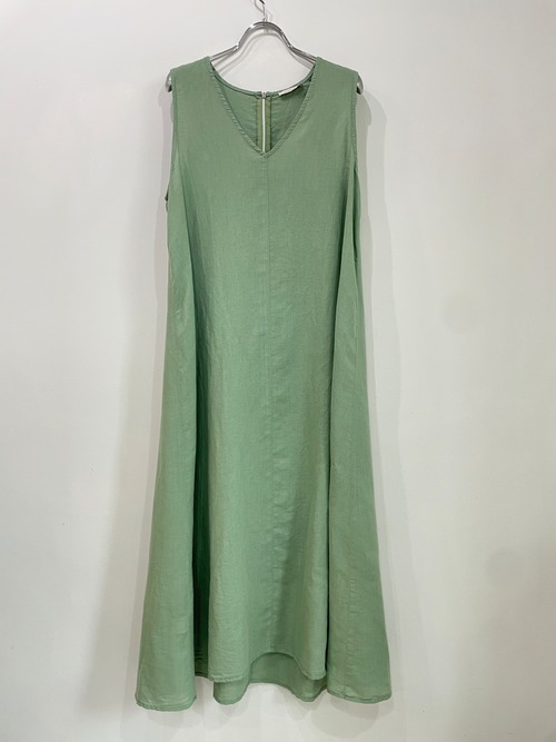 HOMEWARD CLOTHES 2WAY  リネンコットン　フレアーワンピース
