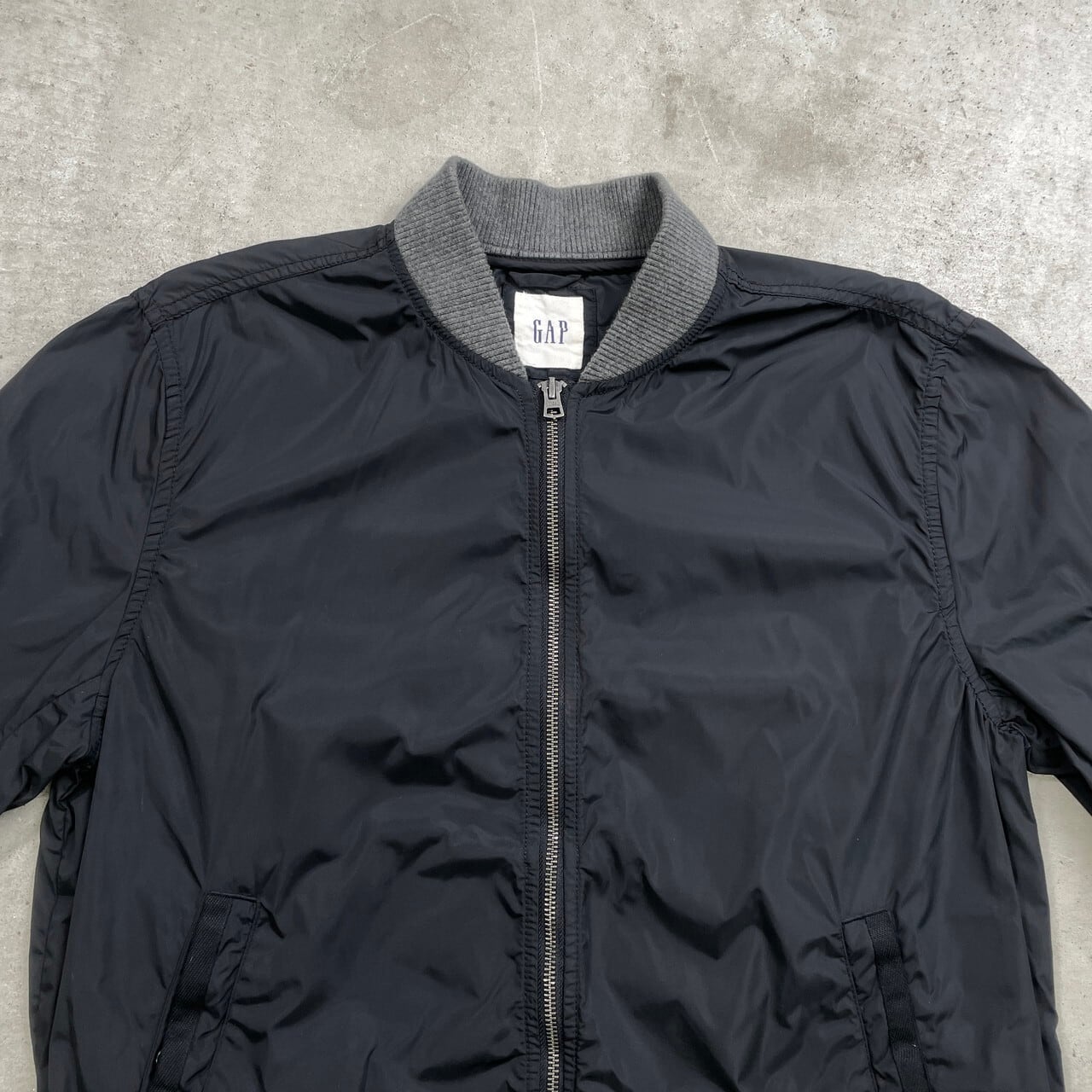 90年代 OLD GAP オールドギャップ MA-1タイプ ナイロンブルゾン メンズ 