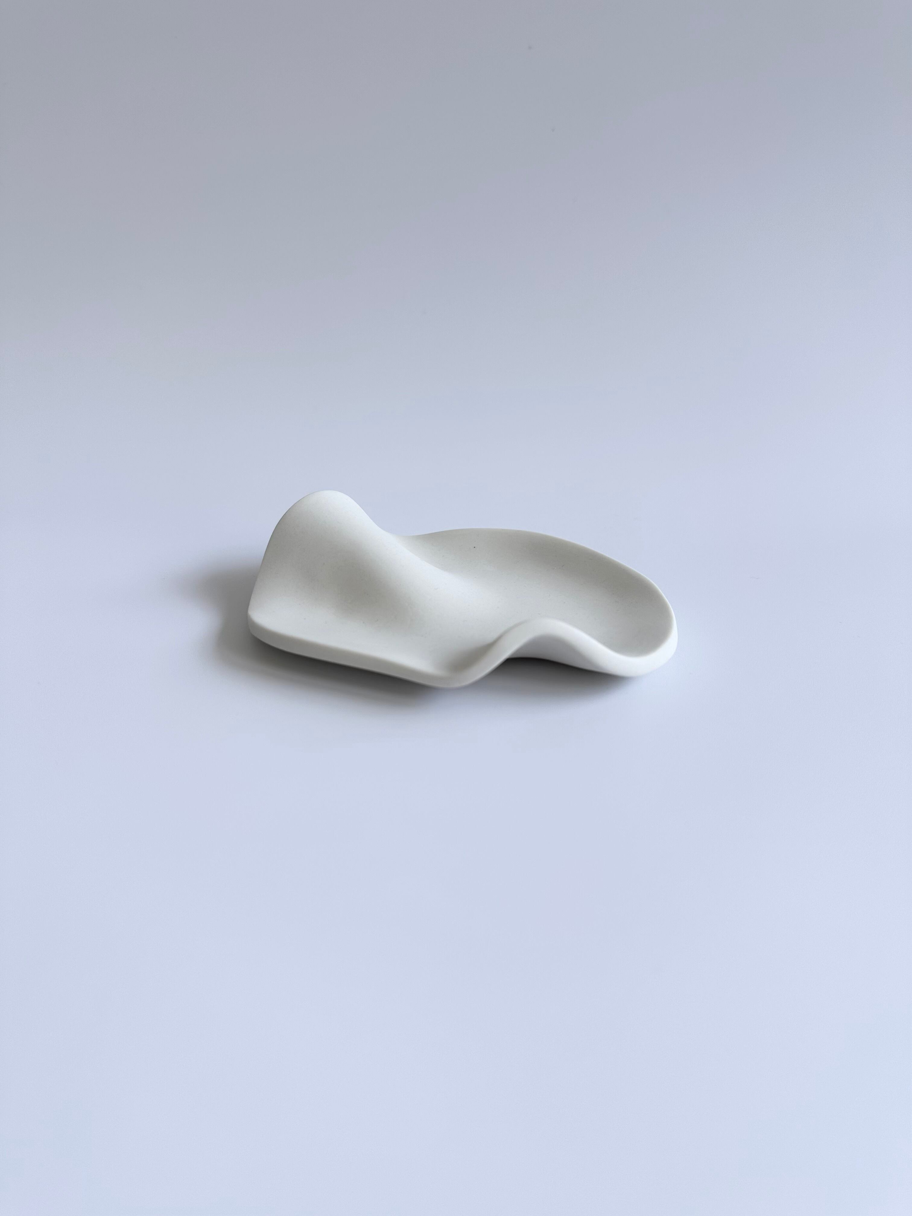 【10col ceramics】WAVE objet tray S1