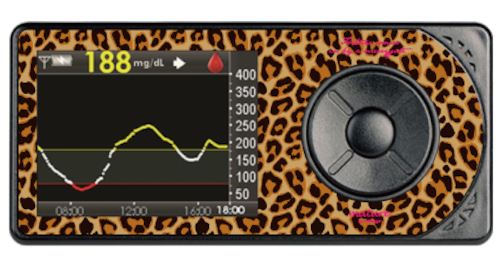 Dexcom g4 seal leopard 