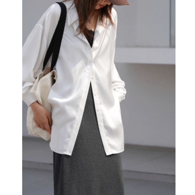 drape shirt 10962