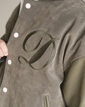 【#Re:room】DESERT CLUB SUEDE STADIUM JACKET［REJ138］