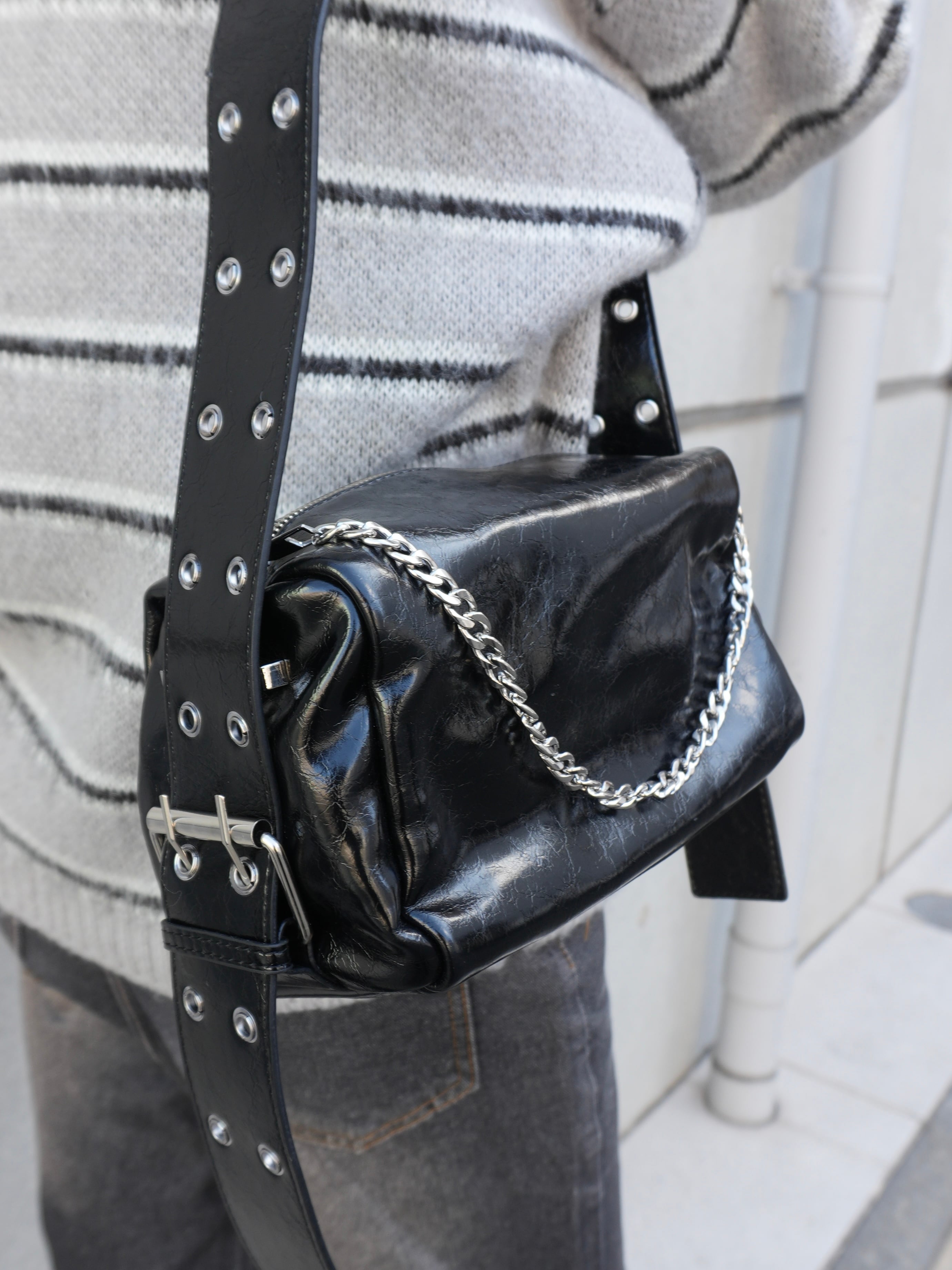 美品◇GUCCI グッチ GG柄 レザーxキャンバス ショルダー バッグ | Pay ID
