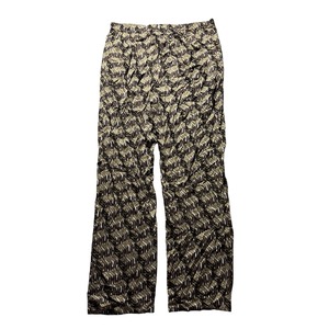 FENDI “FF ROMA” silk easy pants
