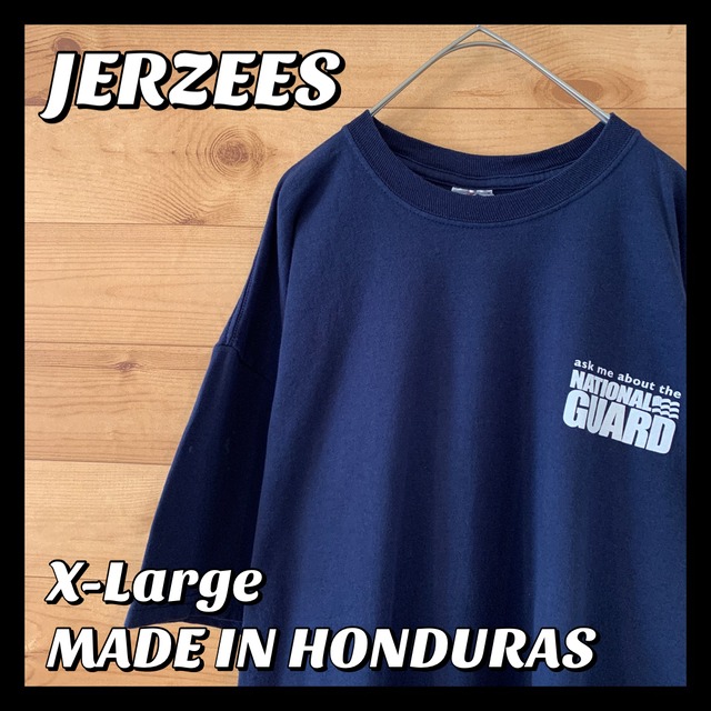 【JERZEES】ジャージーズ XL ナショナルガード Tシャツ アメリカ古着
