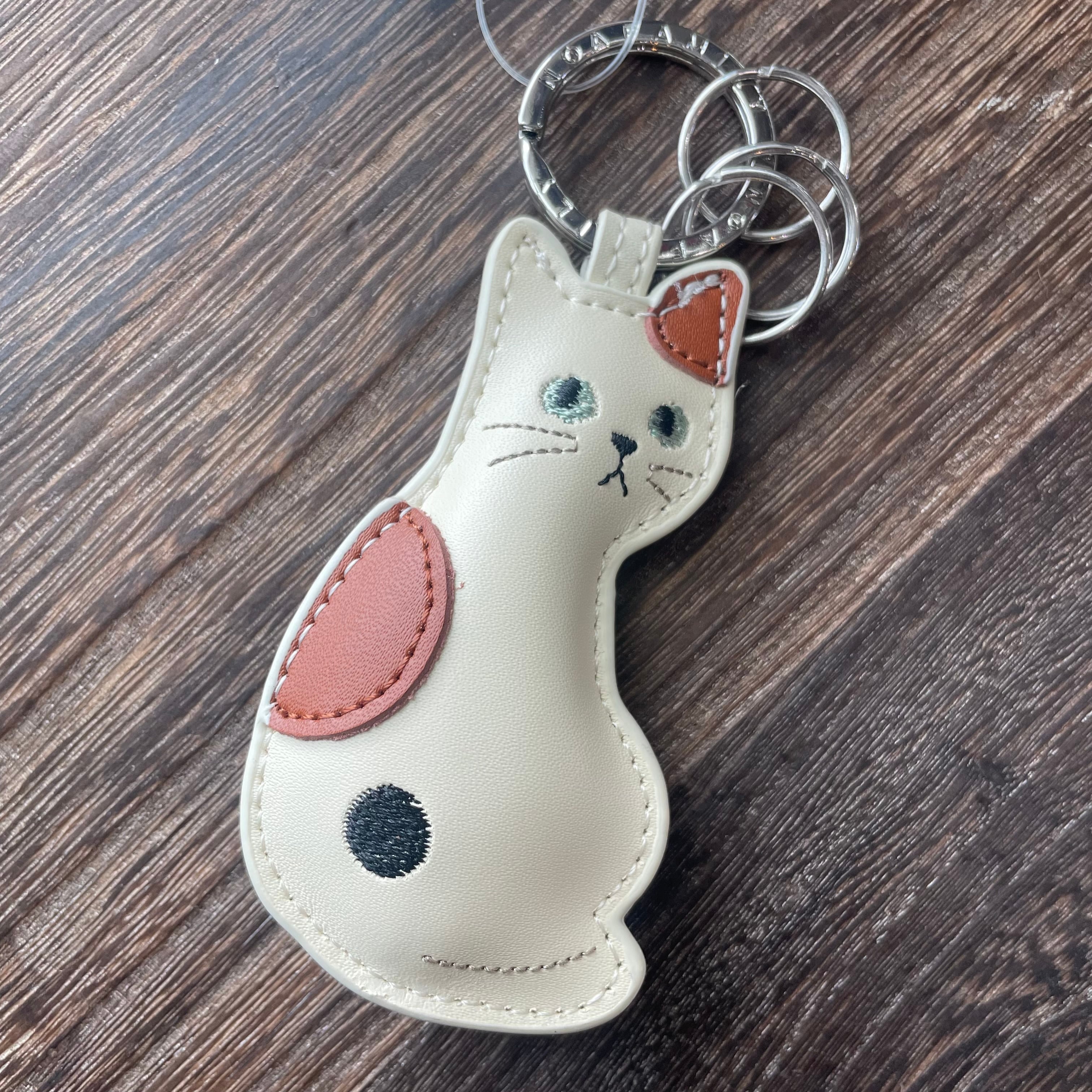 キーホルダー｜キャットキーリング トラ ハチワレ みけ猫 ねこ ネコ 猫雑貨 猫グッズ キーホルダー かわいい  プレゼント 贈り物