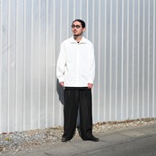 Nonnotte(ノノット)Draping Open Collar Shirt Type A