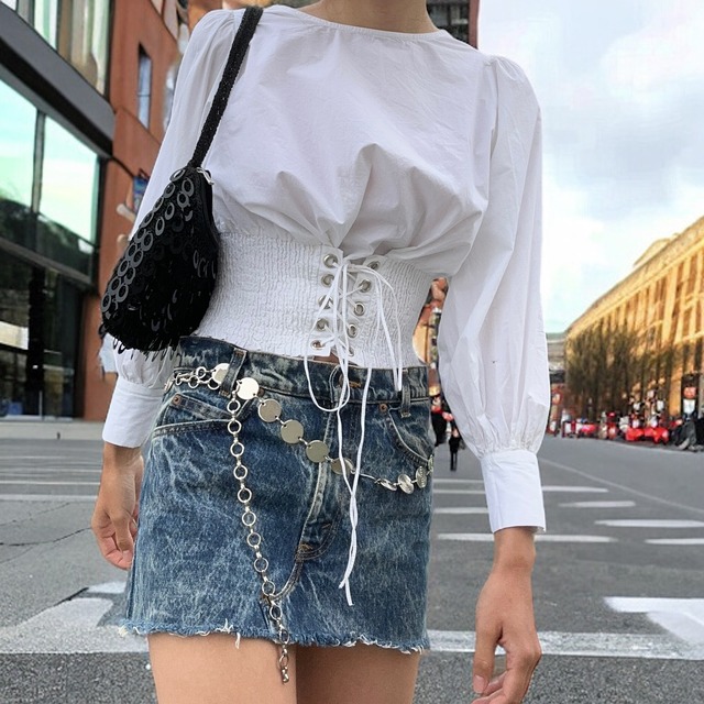 【LADIES】sequins crochet bag