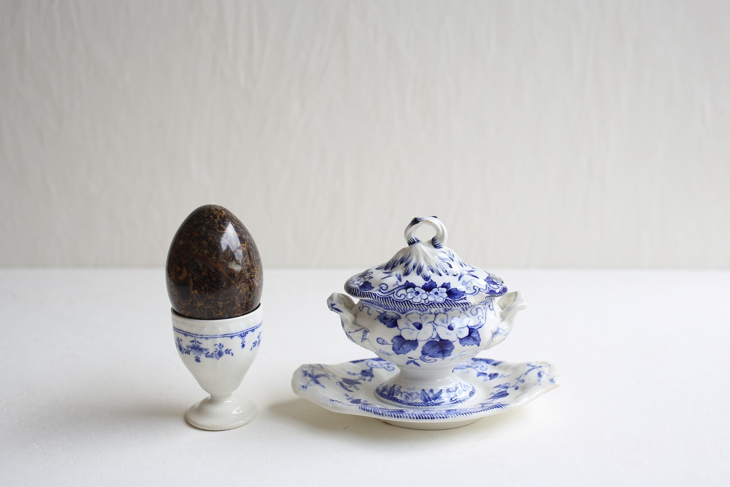 フランス アンティーク 『イギリス MINTON社』Coquetier エッグ
