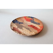 【飾り皿-壁掛け用】京小紋 Ornamental plate for wall hanging