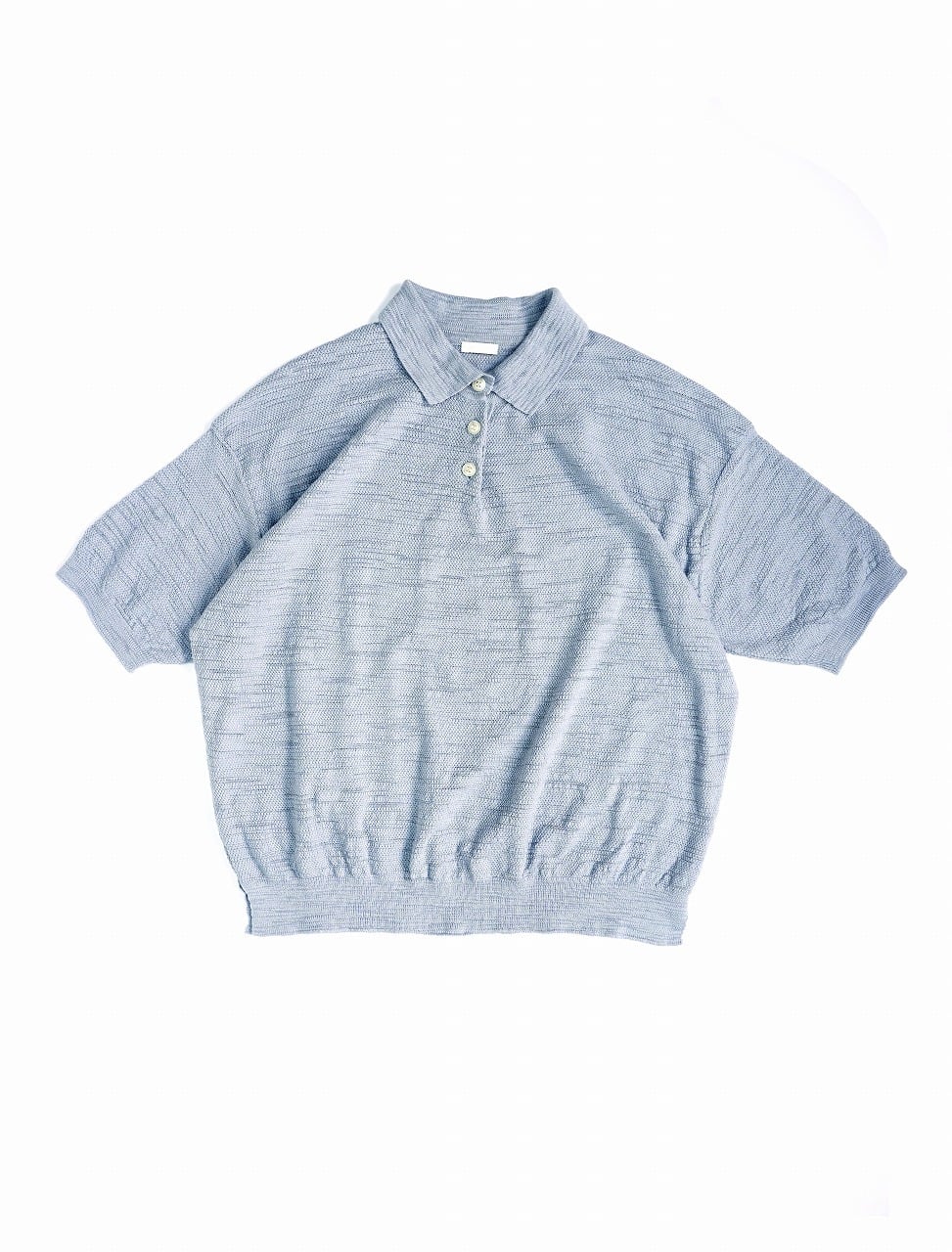 OG Slub Moss Stitch Polo S/S