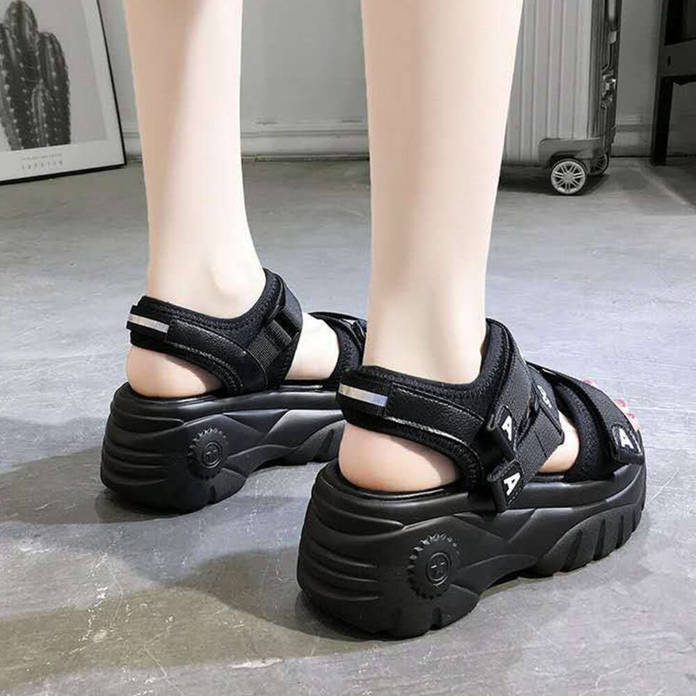 ベルクロ スポーツ サンダル レディース 春夏 厚底 おしゃれ カジュアル ストリート系 大人 かわいい きれいめ シューズ 大人可愛い 大人女子