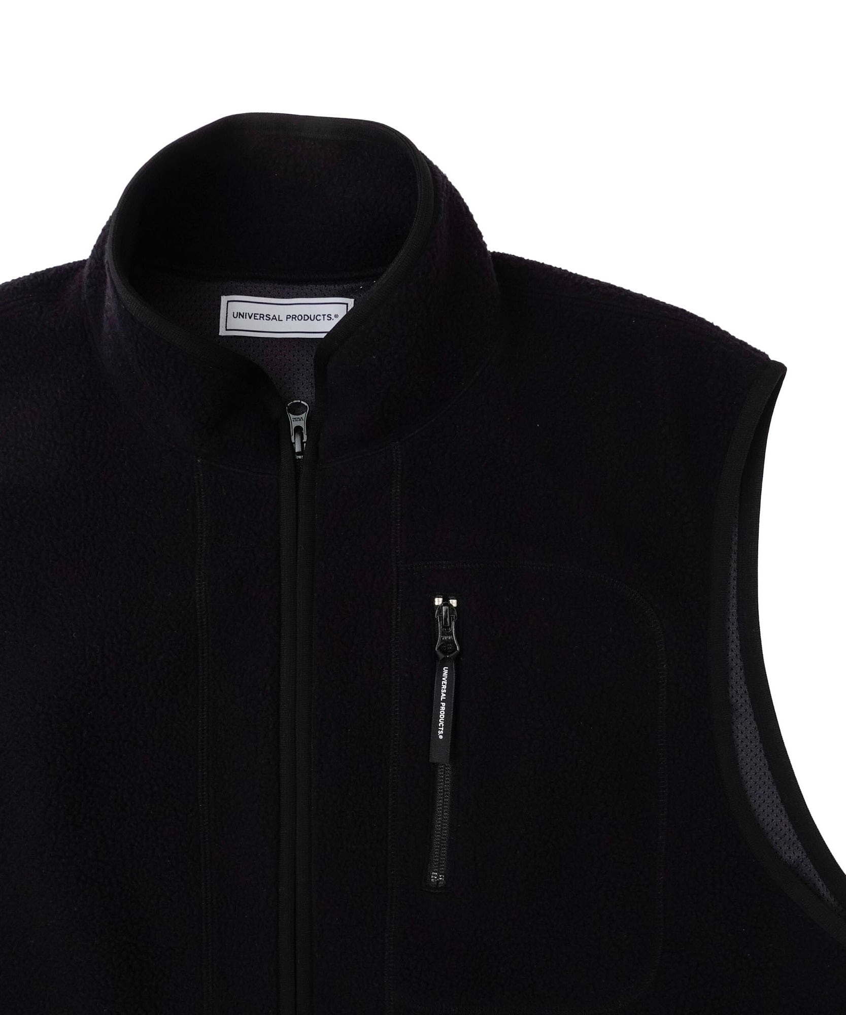 UNIVERSAL PRODUCTS. / 243-60104 POLARTEC FLEECE VEST (BLACK UNIVERSAL PRODUCTS. / 243-60104 POLARTEC FLEECE VEST (BLACK