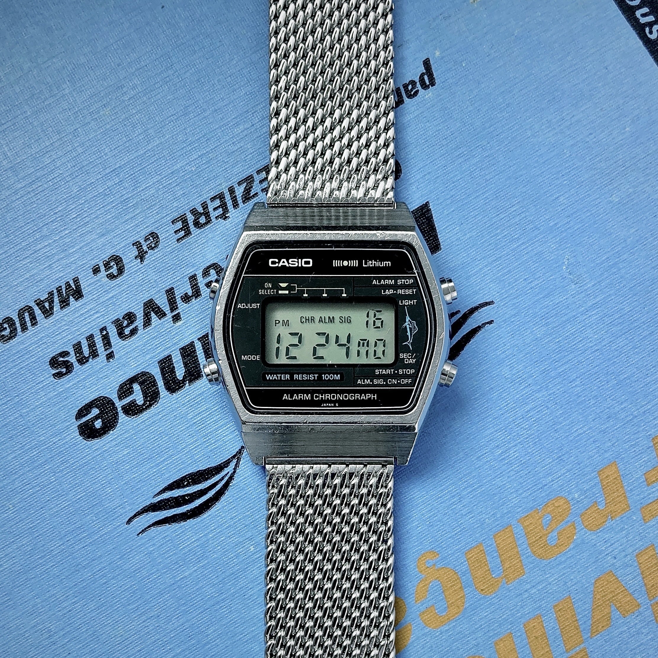 商品番号151 casio W250グレー marlin | ふるカシ時計