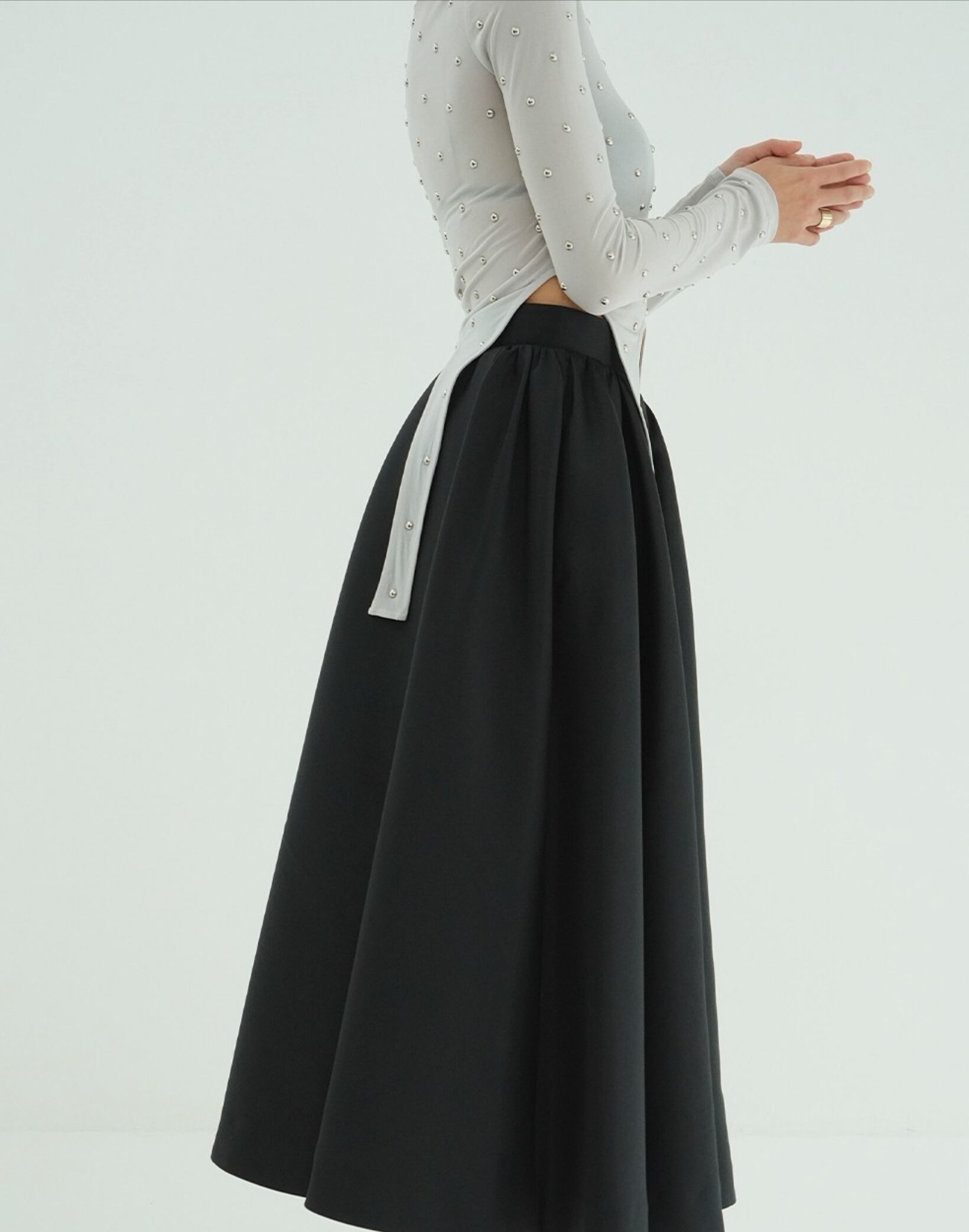 CLANE VOLUME FLARE SKIRT | FLICKA ASHIYA