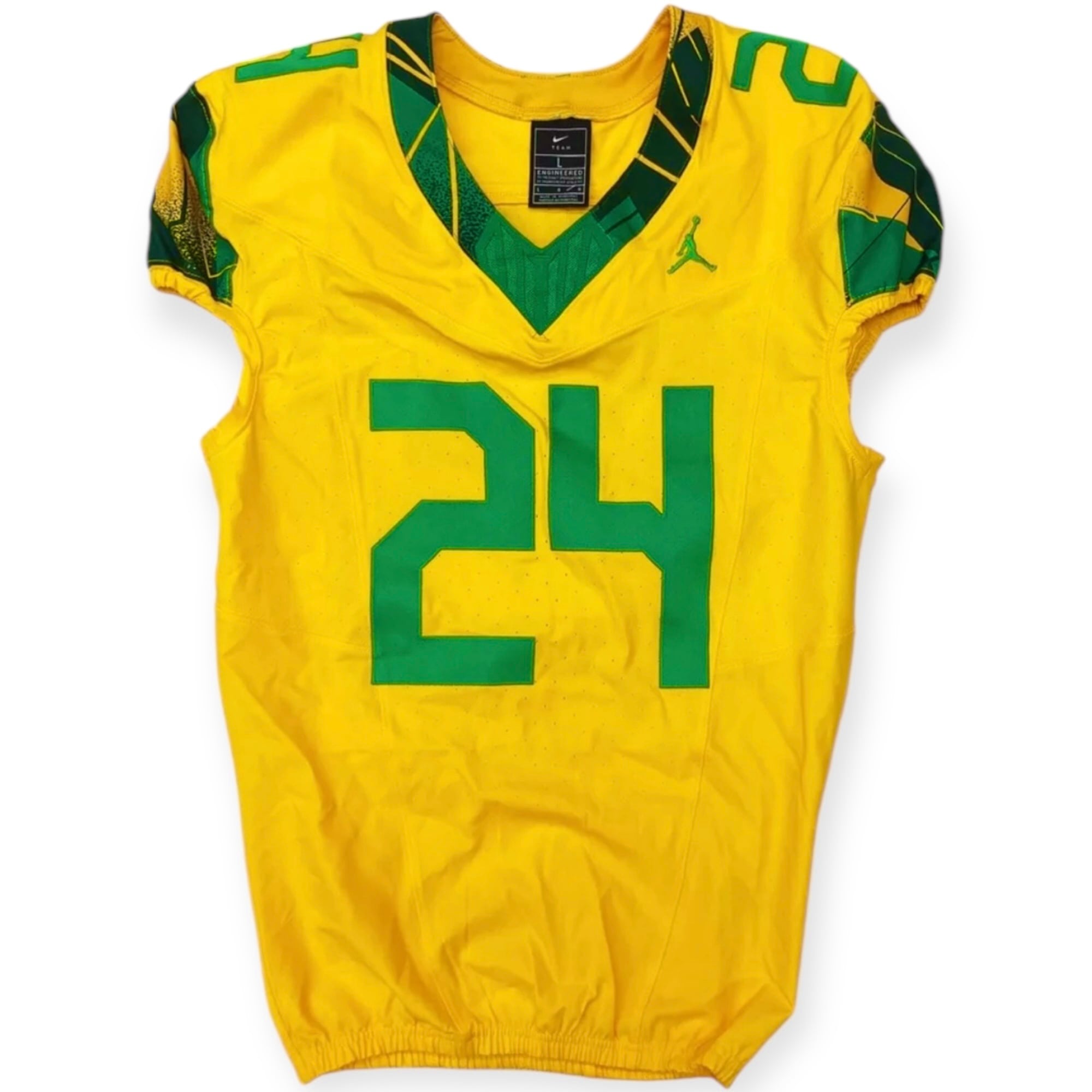 【L】OREGON DUCKS オレゴン アメフト Jordan NIKE ジャージ #24