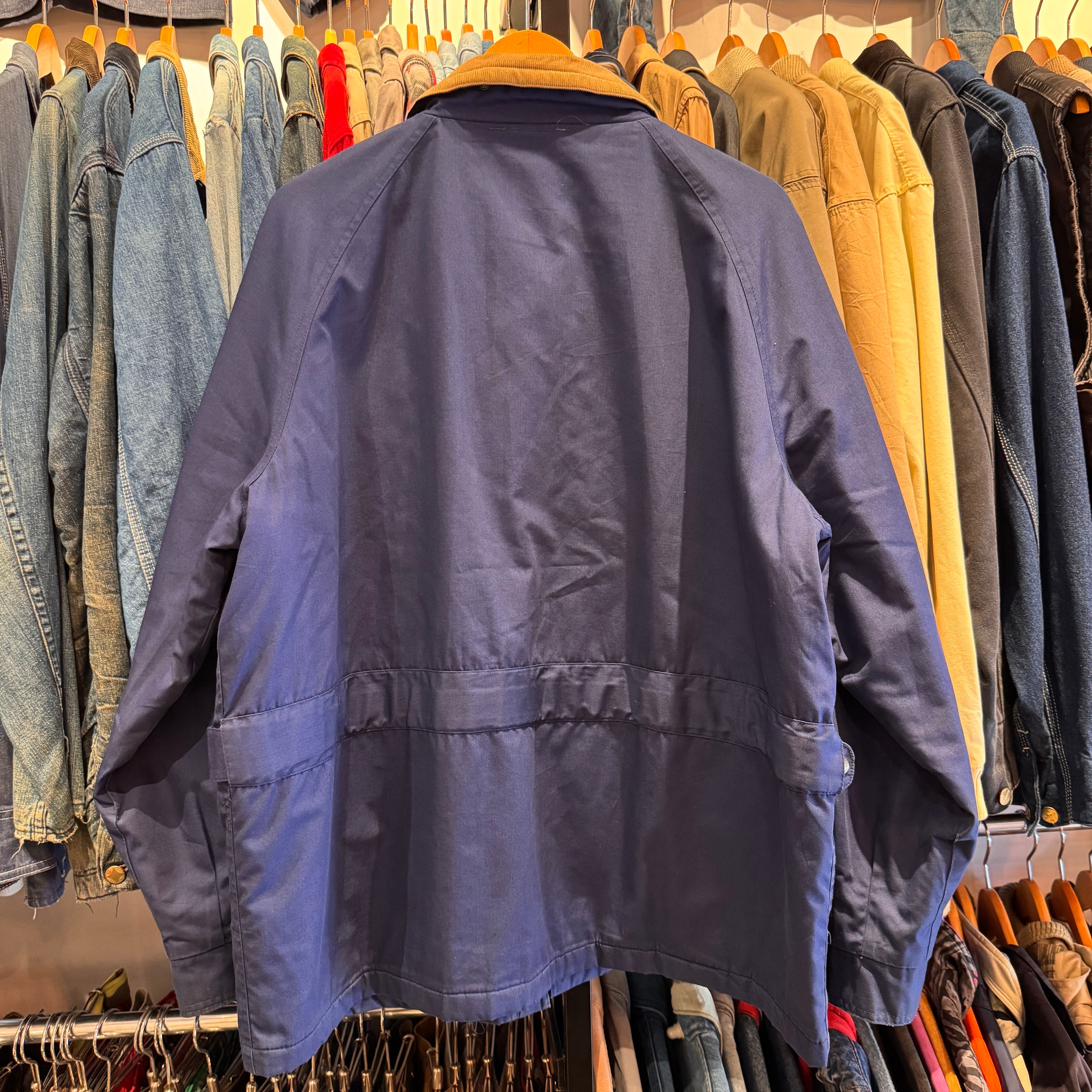 IZOD LACOSTE COTTON JACKET NAVY OLD MODEL | safarionline