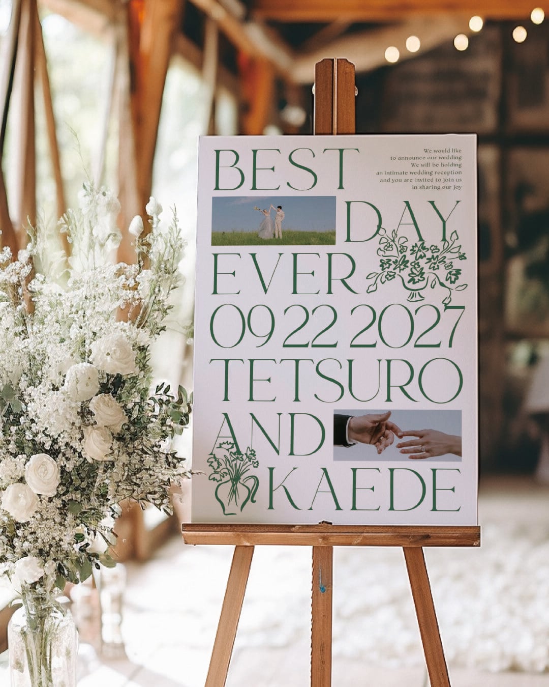 ウェルカムボード | HAPILY