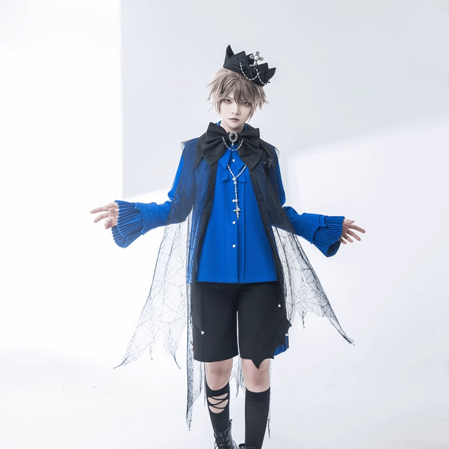 王子系ロリィタ ゴシッククラウン 十字架×チェーン 男装向け｜WithU
