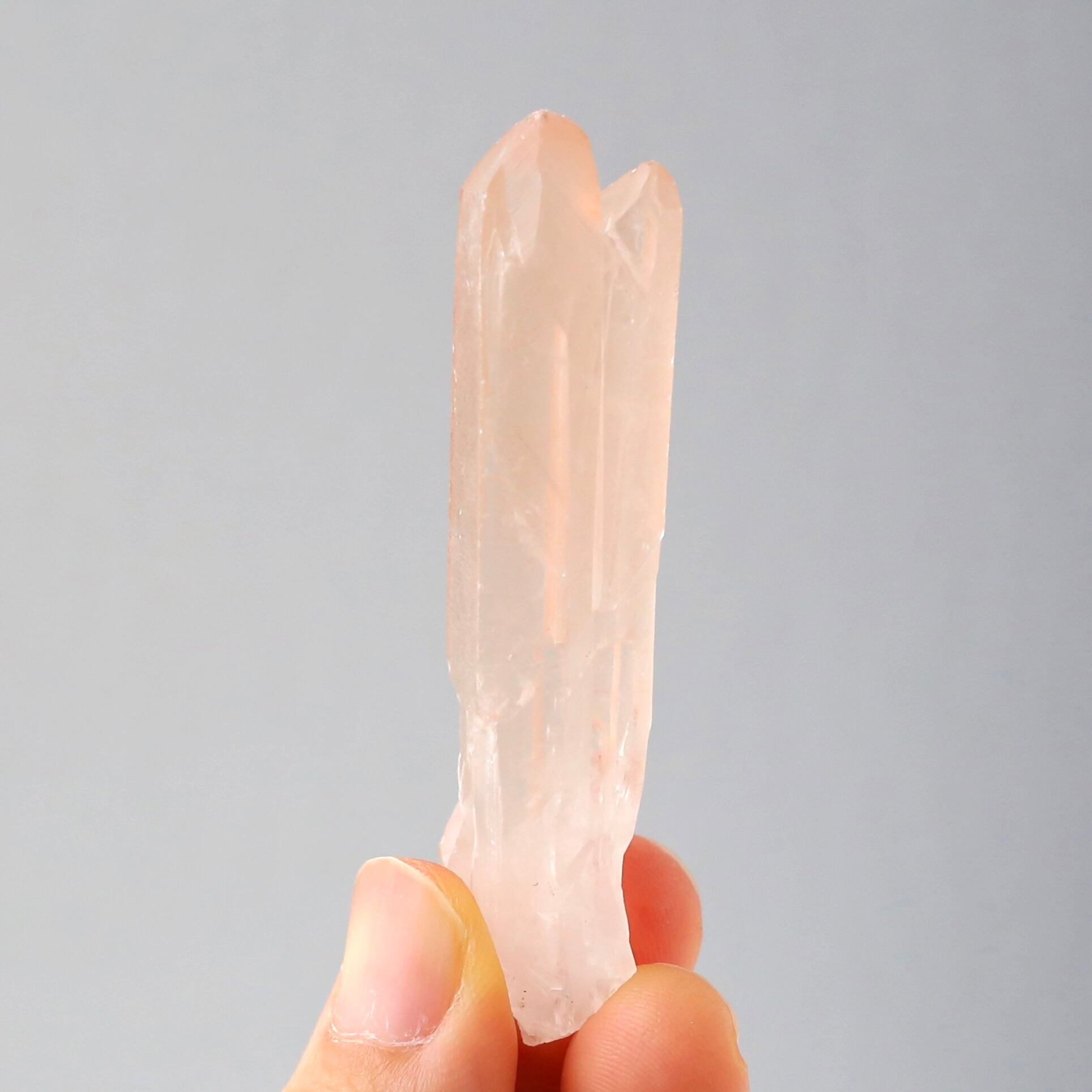 ソウルメイトツイン ピンククォーツ マダガスカル産 天然石 水晶 鉱物
