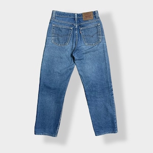 【LEVI'S】90s USA製 510-0217 デニム ジーンズ ジーパン スリム テーパード W31 ヒゲ ボタン裏 刻印 525 エルパソ工場 リーバイス 1994 us古着