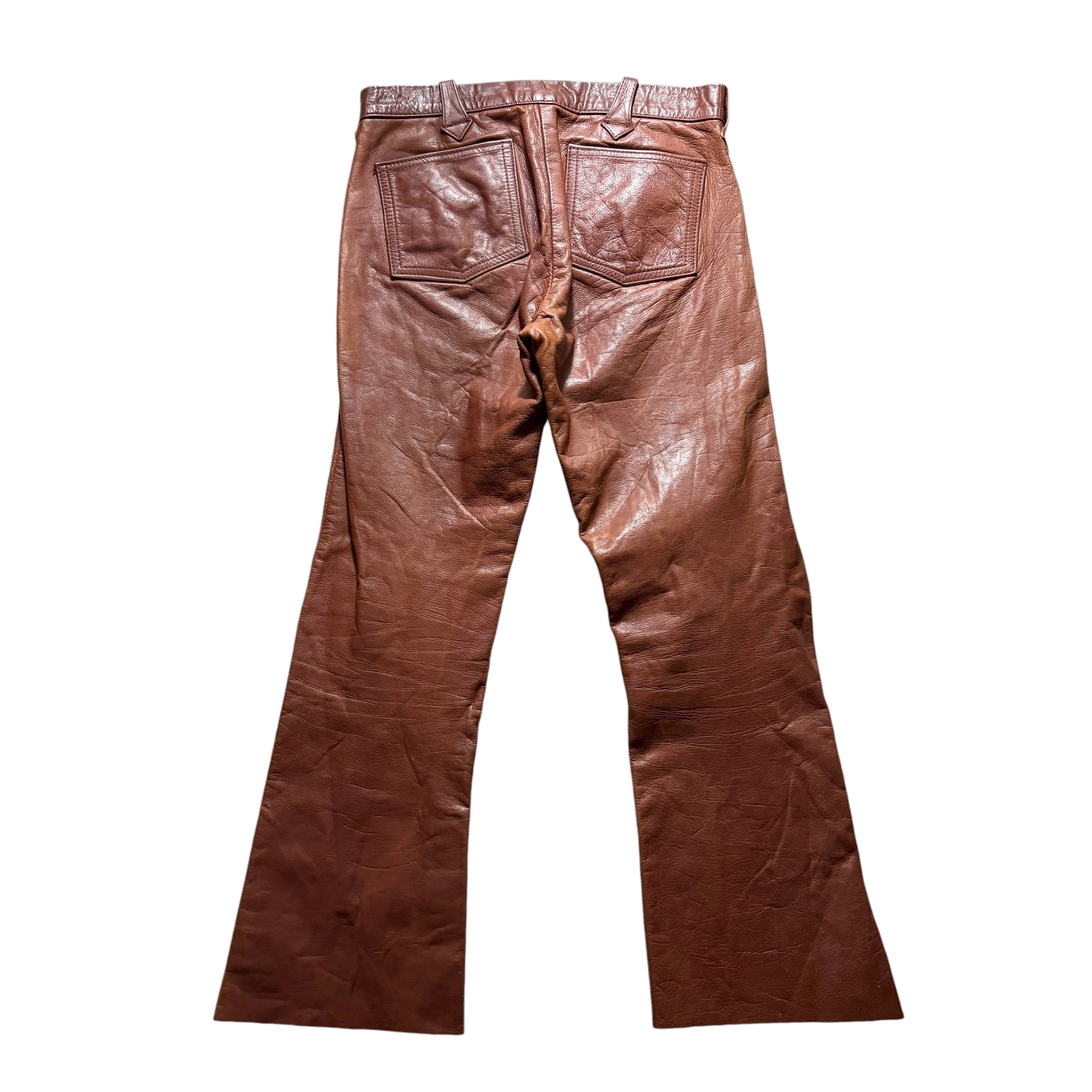 イーストウエスト レザーパンツ vintage 1970's EAST WEST leather pants | NOIR ONLINE