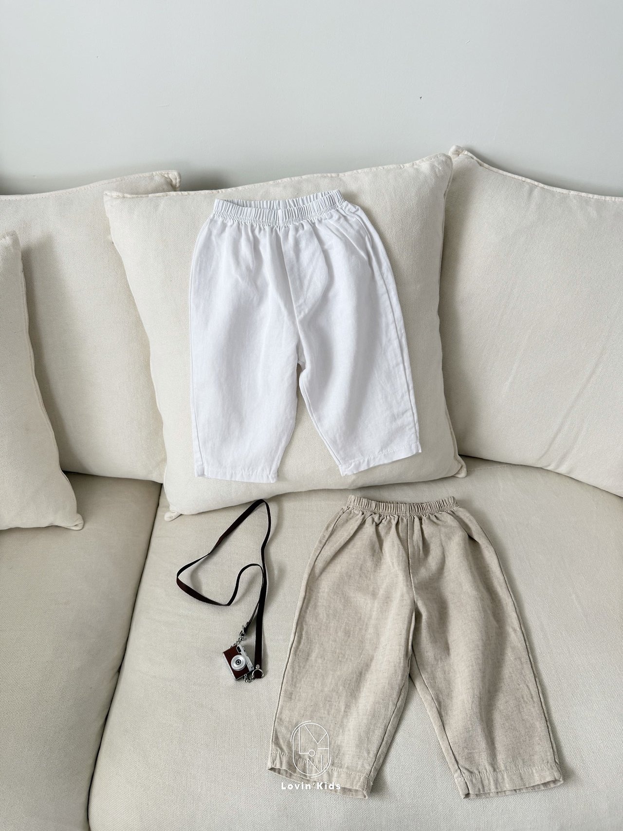[Lovin' Kids] Cozy Linen Pants / [러빈] 코지린넨팬츠