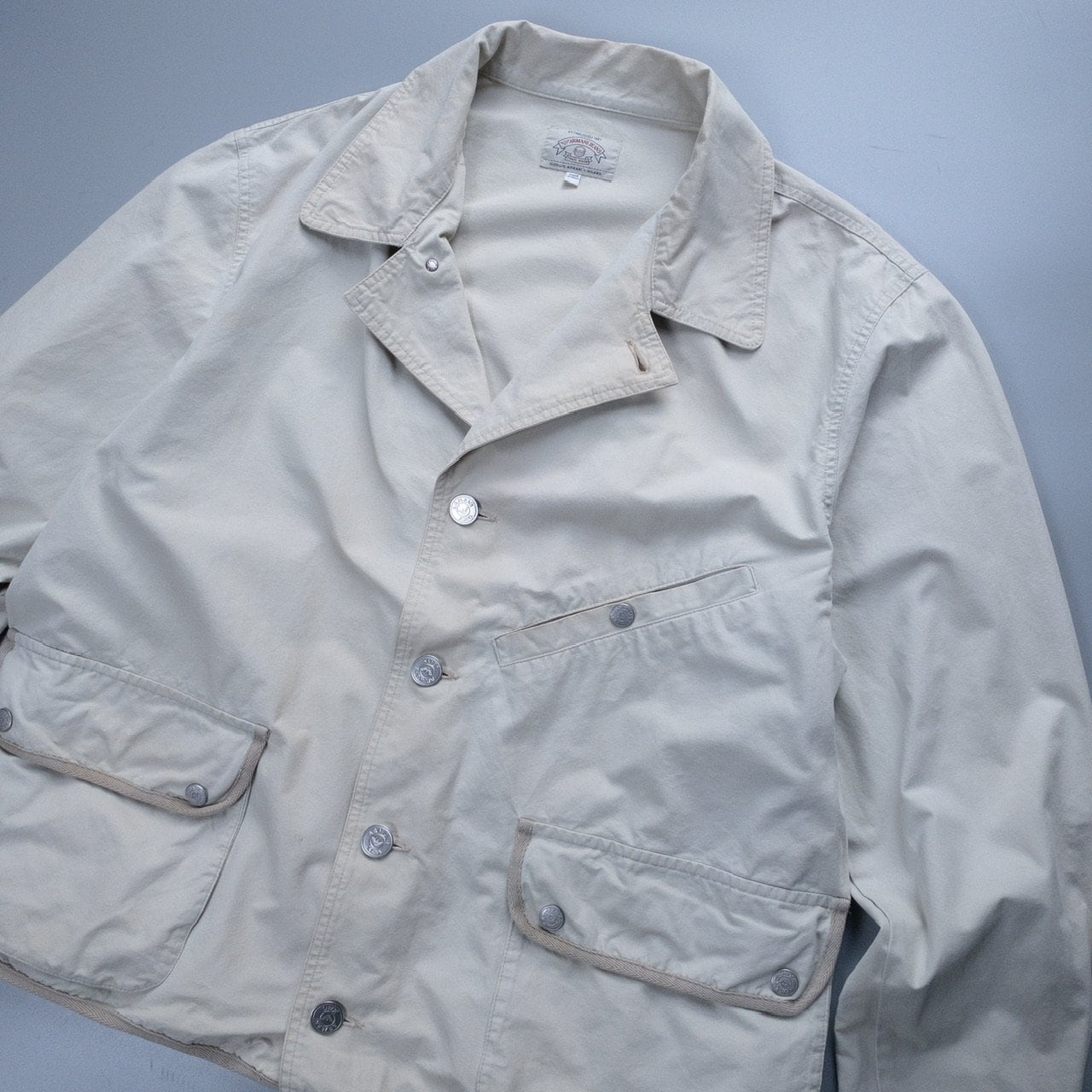 ARMANI JEANS Cotton Canvas Workers Jacket | jose