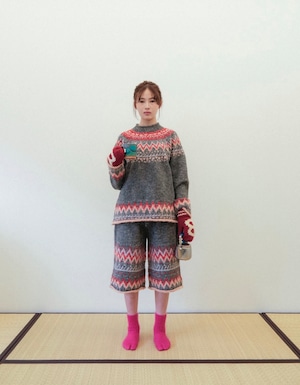 PAMM / 食卓のノルディックミックスニット