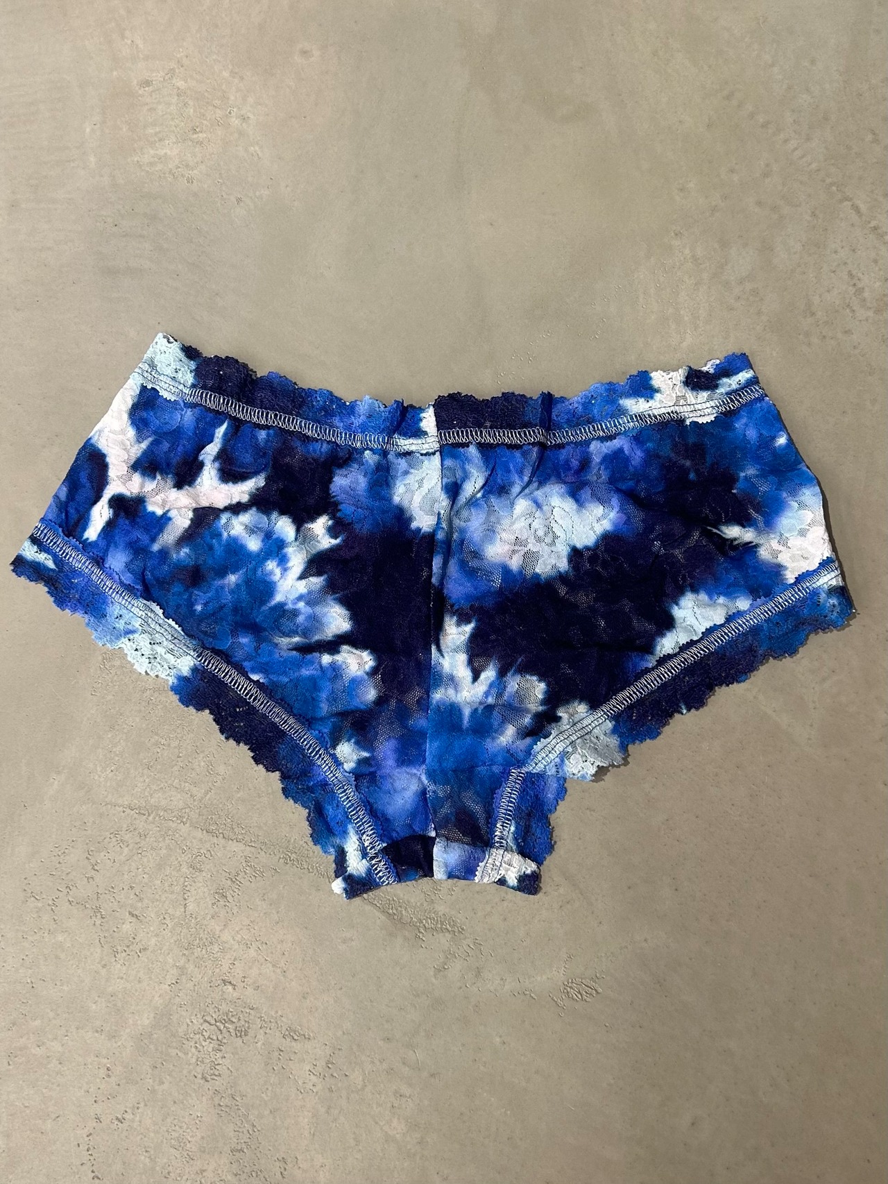 HANKY PANKY ハンキーパンキー / プリンテッド シグニチャー レース ボーイショーツ (サッチ ア ブラー) - 2