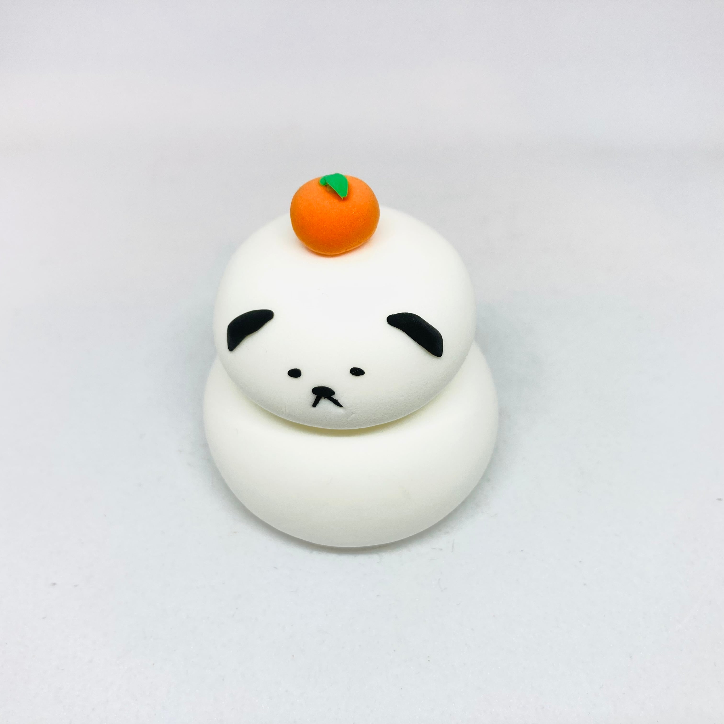 鏡餅パンダ / 紙粘土 / カトコト