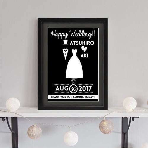 Wedding poster#TUXEDO&DRESS