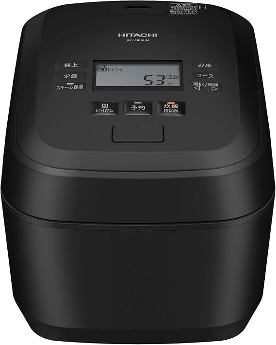 楽天市場】日立 IHジャー炊飯器 5.5合炊き RZ-V100FM 圧力＆スチーム