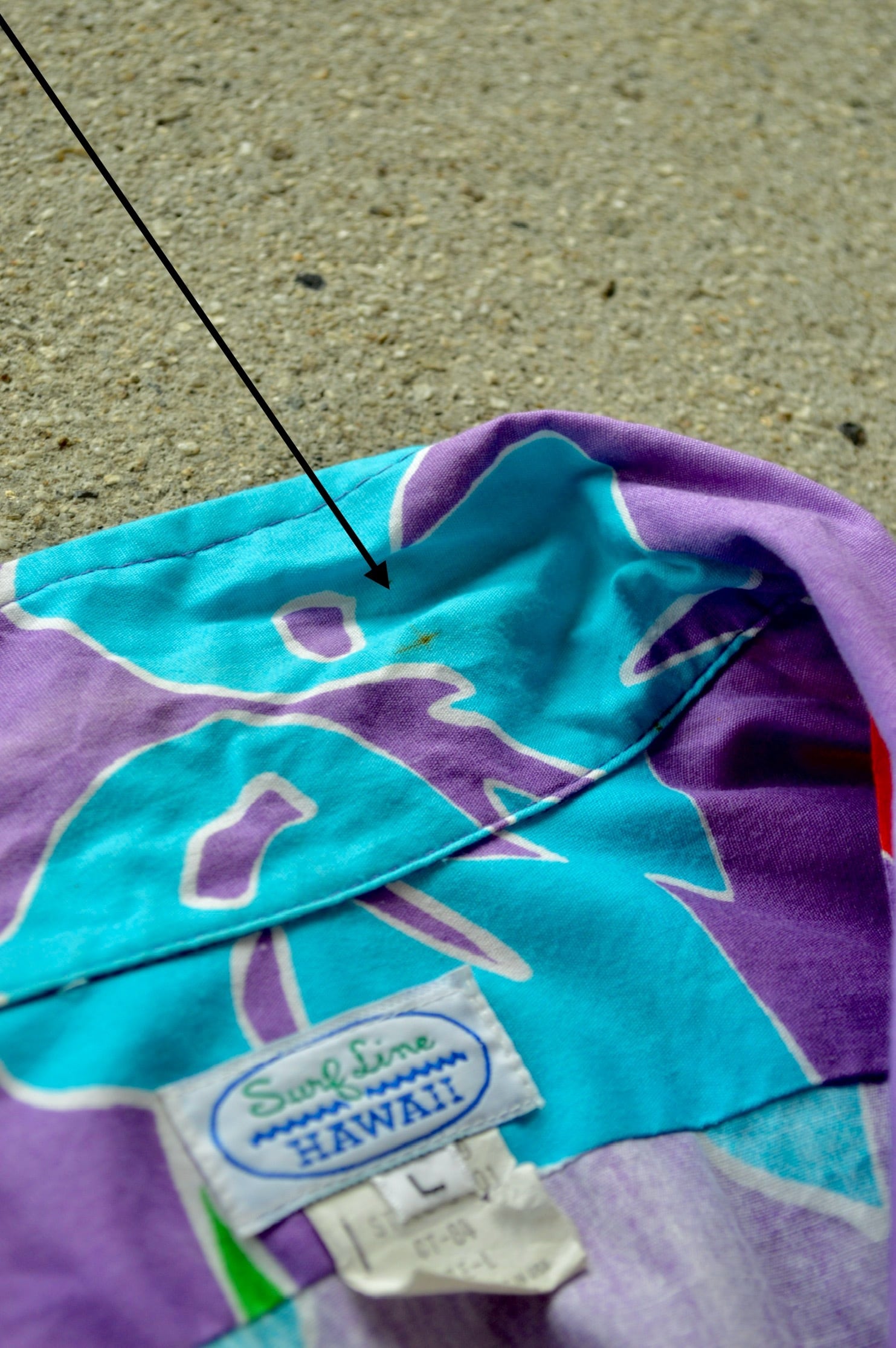 SurfLine Hawaii 80s Aloha Shirts Vintage fabric TIKITEX社製 サーフ