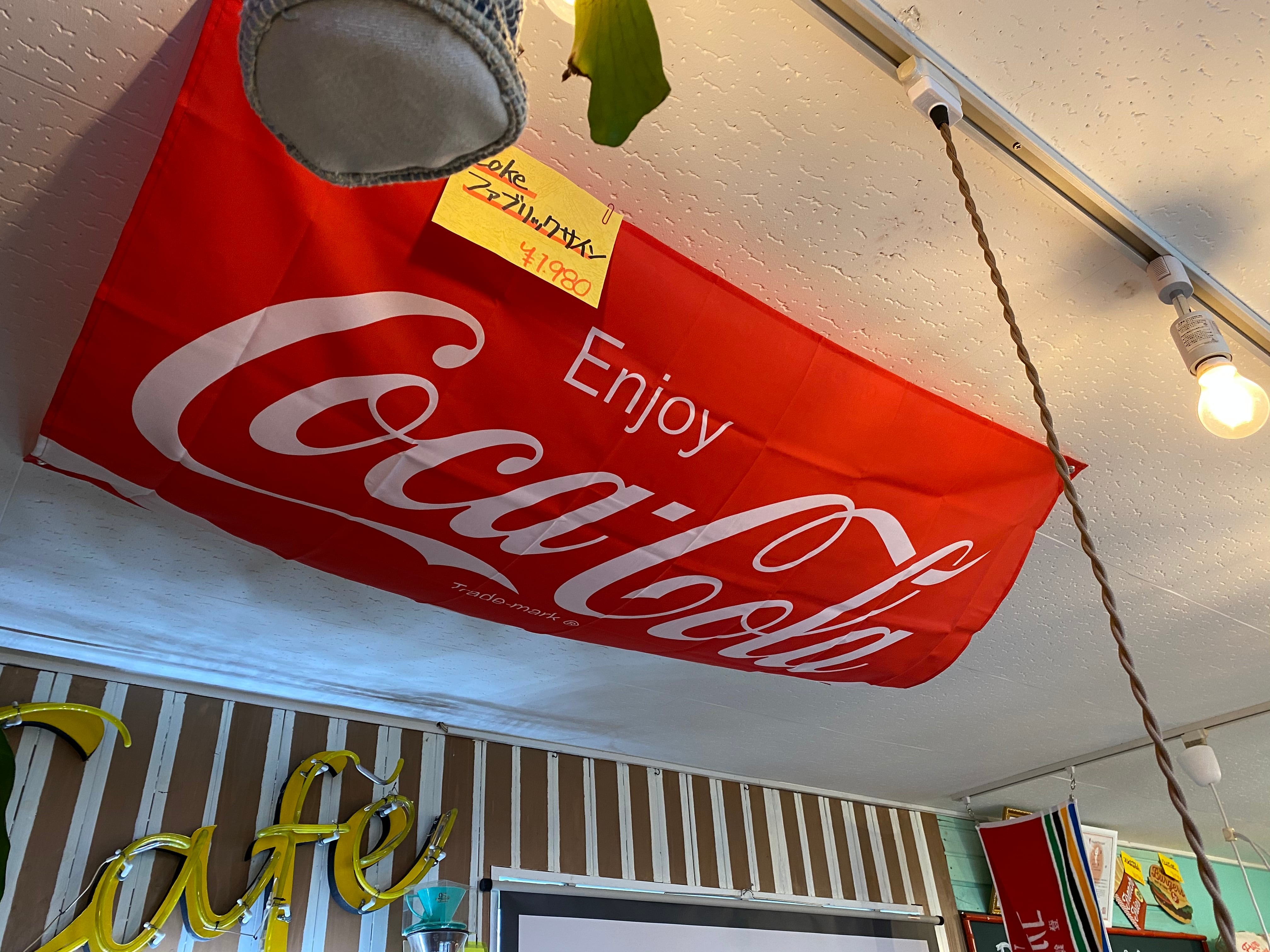 Coca-Cola Enjoy!看板、サインプレート 5枚セット コカ・コーラ