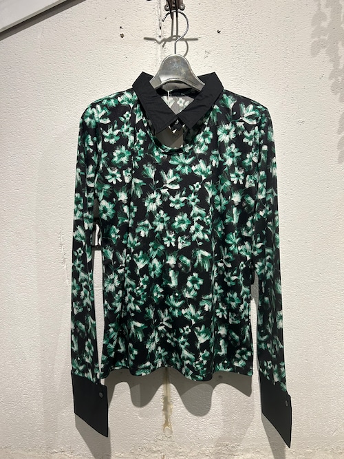POI   flower print shirts