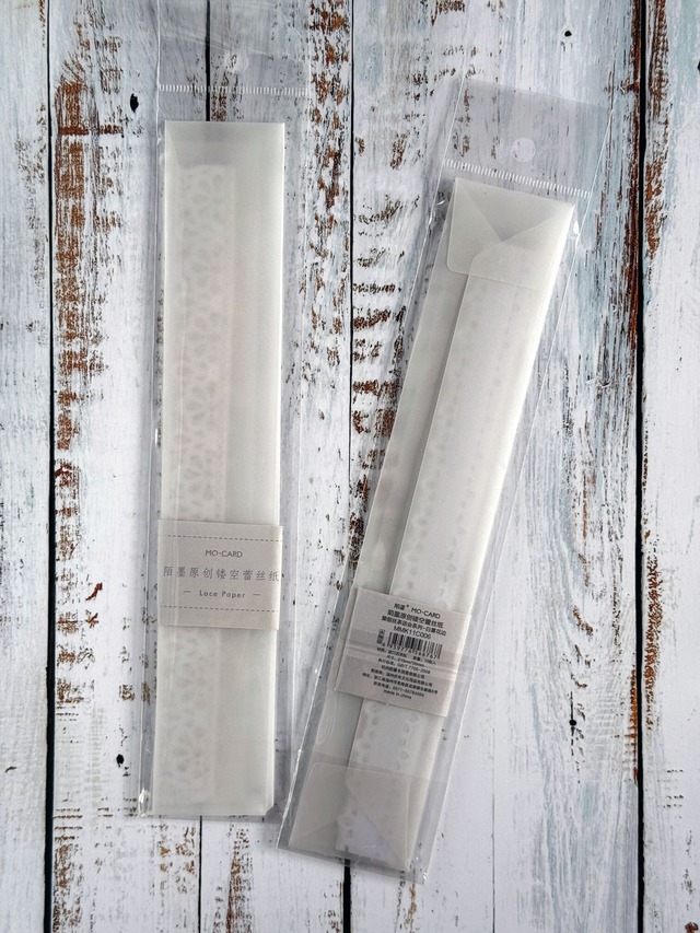 レース風ダイカット素材セット　10種入り　 爱丽丝茶话会シリーズ[MC-50m]