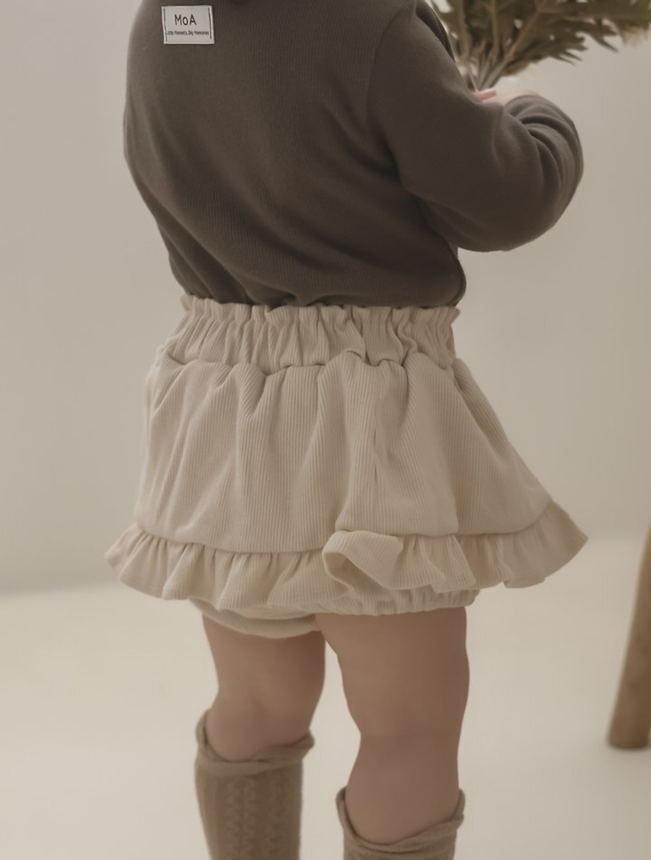 【取寄/韓国直送】mimimarket 26/AU リブカンカンスカート|秋服|韓国子供服