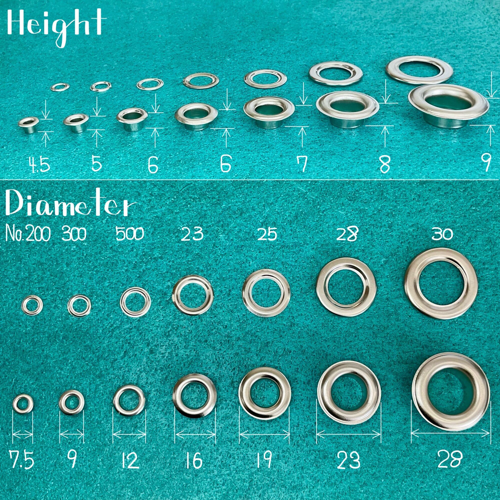 Lucky Star】ハトメリング (No.28/ 23mm) ニッケル | okafactory 岡製作所