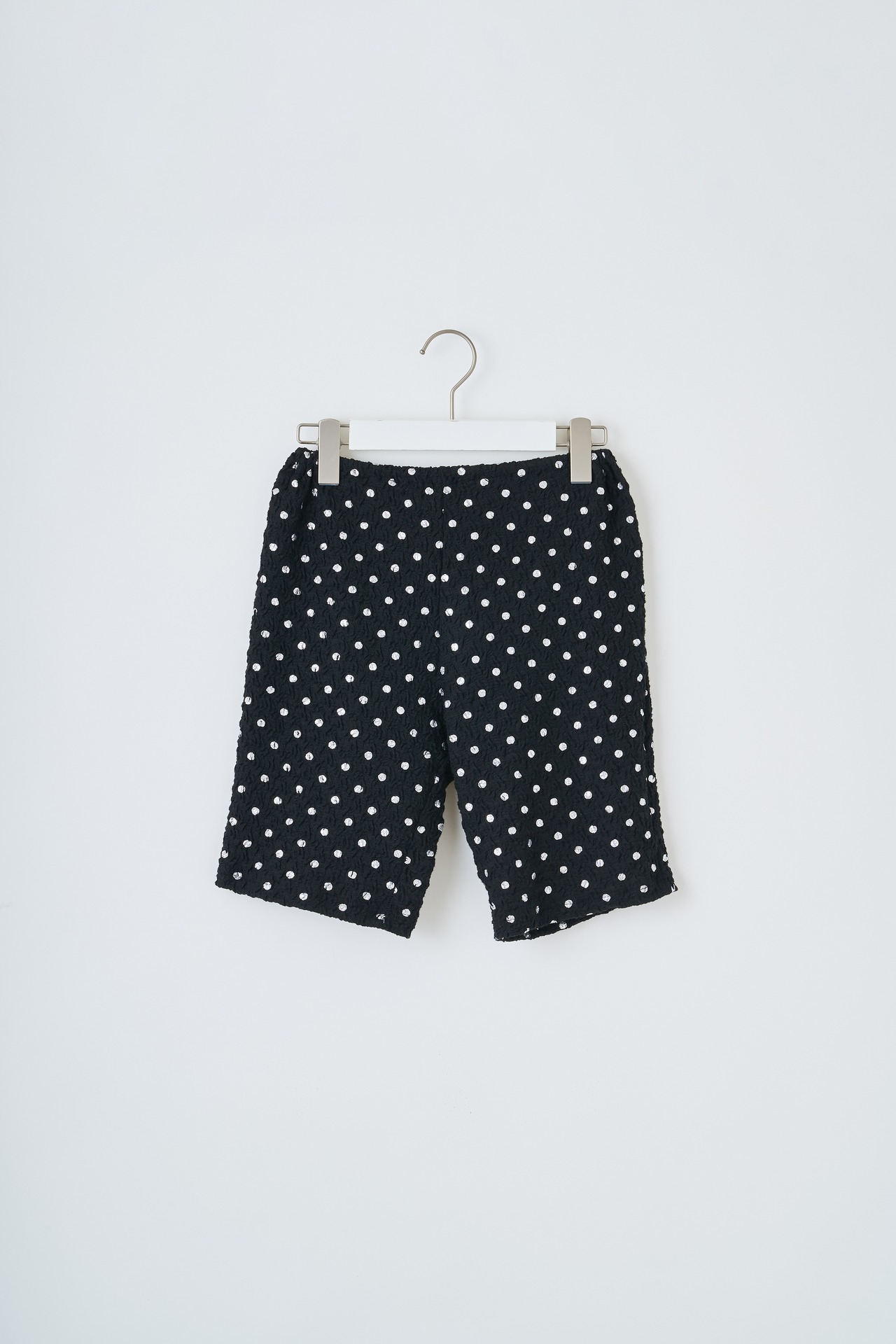 Polka dot print cycling shorts