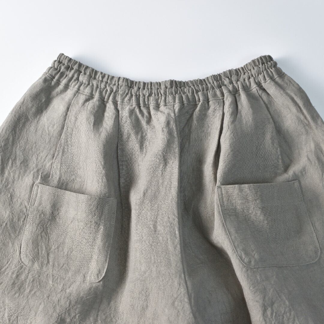 LinenYa リネンや リネンワイドキュロットパンツ 色々なコーデで楽しんでいただきたいキュロットパンツです。【送料無料】